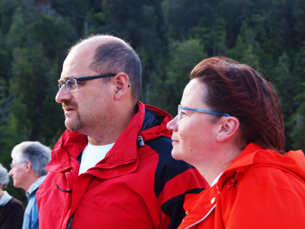 On a happy day in Tasmania